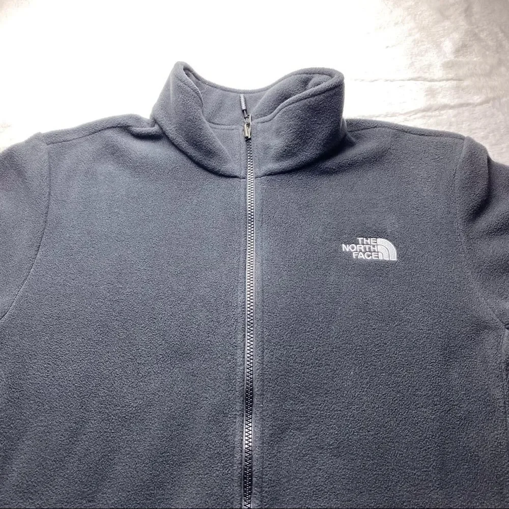 The North Face Black Fleece Jacket Size Large